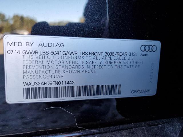 2015 AUDI A8 L QUATT - WAU32AFD8FN011442