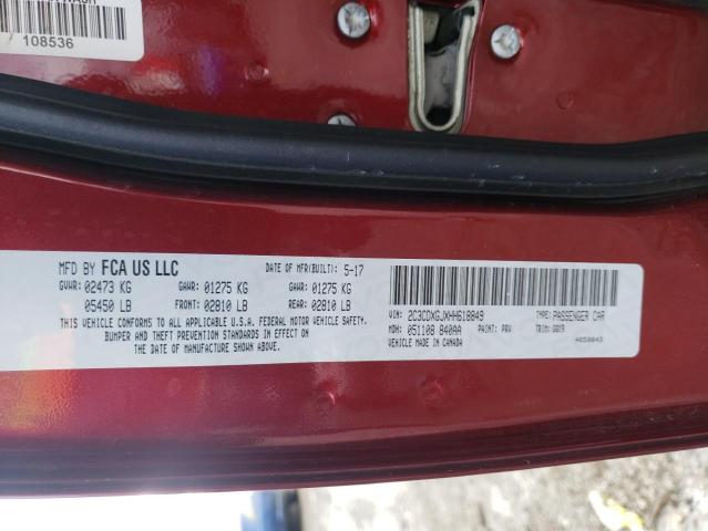 2C3CDXGJXHH618849 2017 Dodge Charger R/T 392