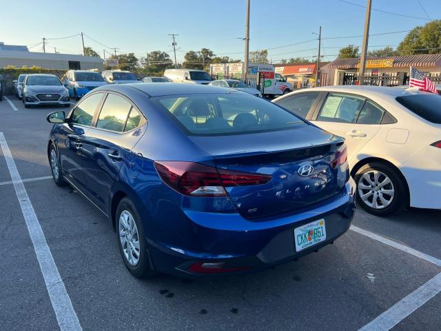 5NPD74LF2LH597017 | 2020 Hyundai elantra se