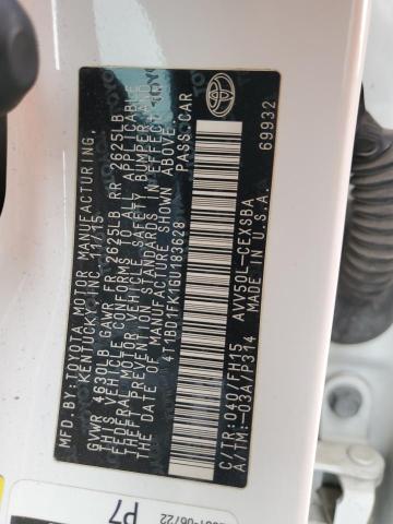 4T1BD1FK1GU183628 2016 Toyota Camry Hybrid