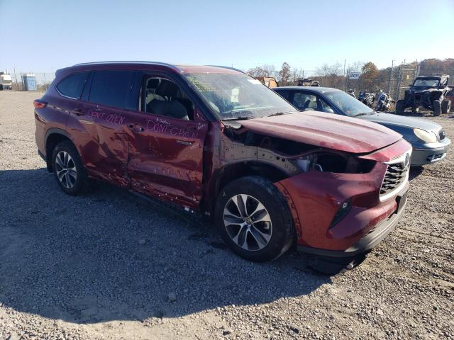 VIN 5TDGBRCHXMS066847 2021 Toyota Highlander, Hybri... no.4