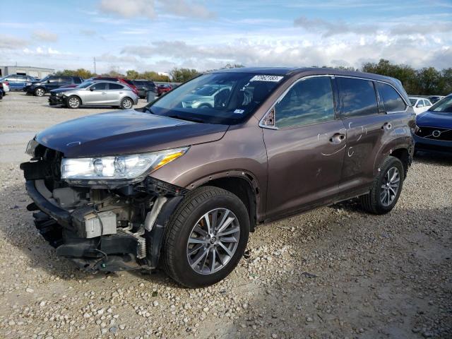 5TDKZRFH1JS251821 | 2018 TOYOTA HIGHLANDER