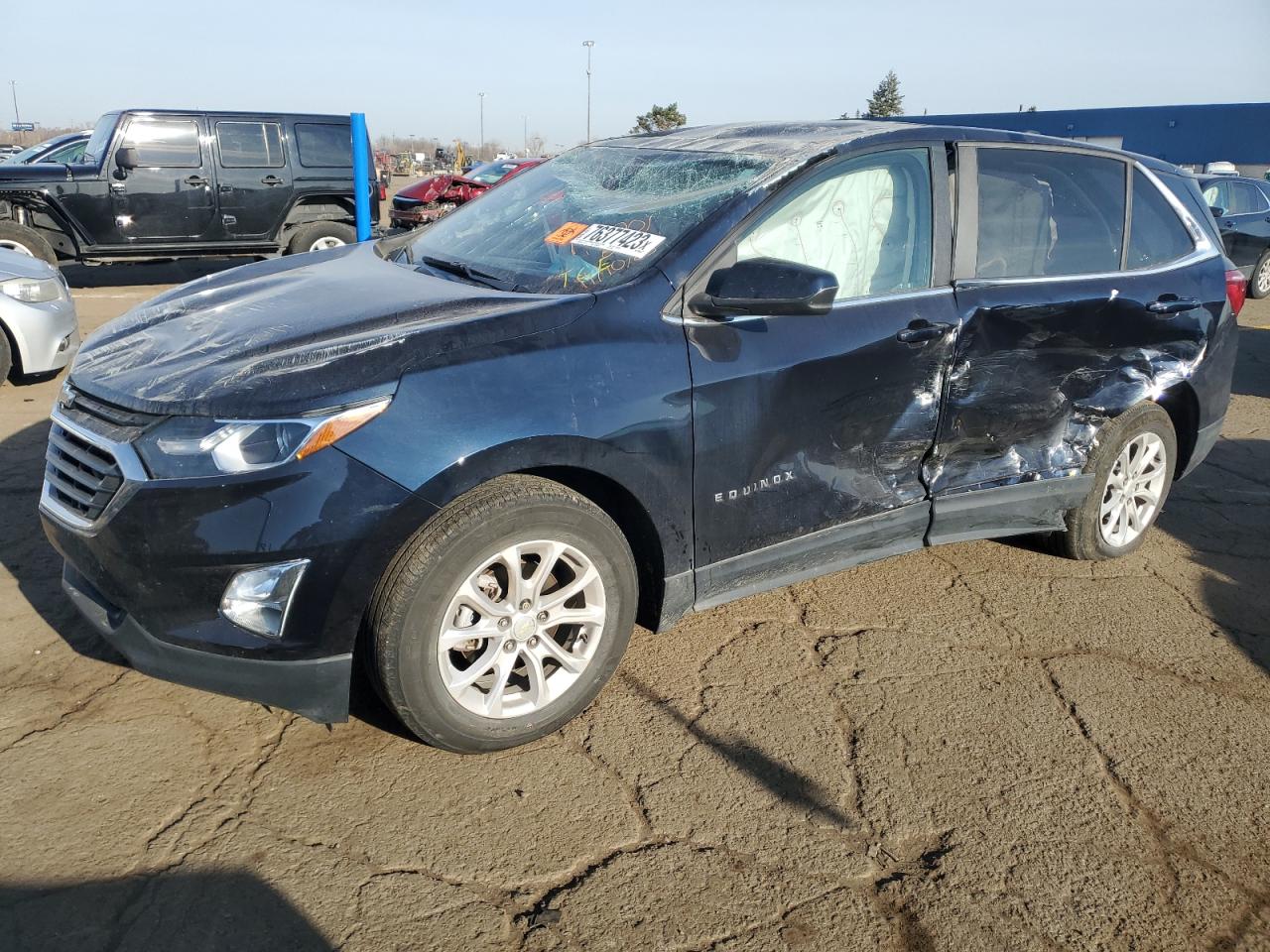 2021 CHEVROLET EQUINOX LT  (VIN: 3GNAXKEV6MS119001)