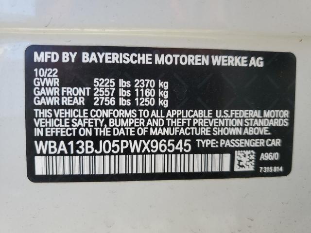 2023 BMW 530 XI - WBA13BJ05PWX96545