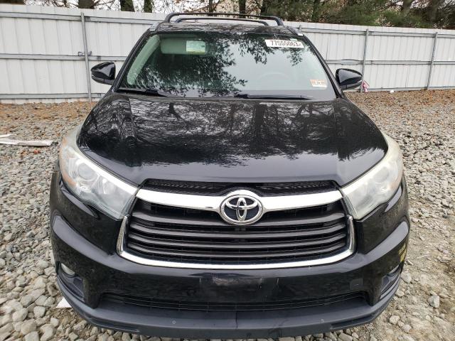 VIN 5TDJKRFHXFS131426 2015 Toyota Highlander, Xle no.5