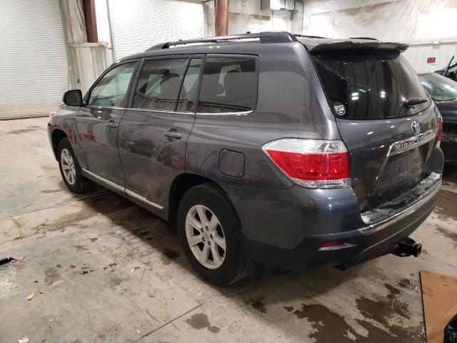 VIN 5TDZK3EH8DS095170 2013 Toyota Highlander, Base no.2