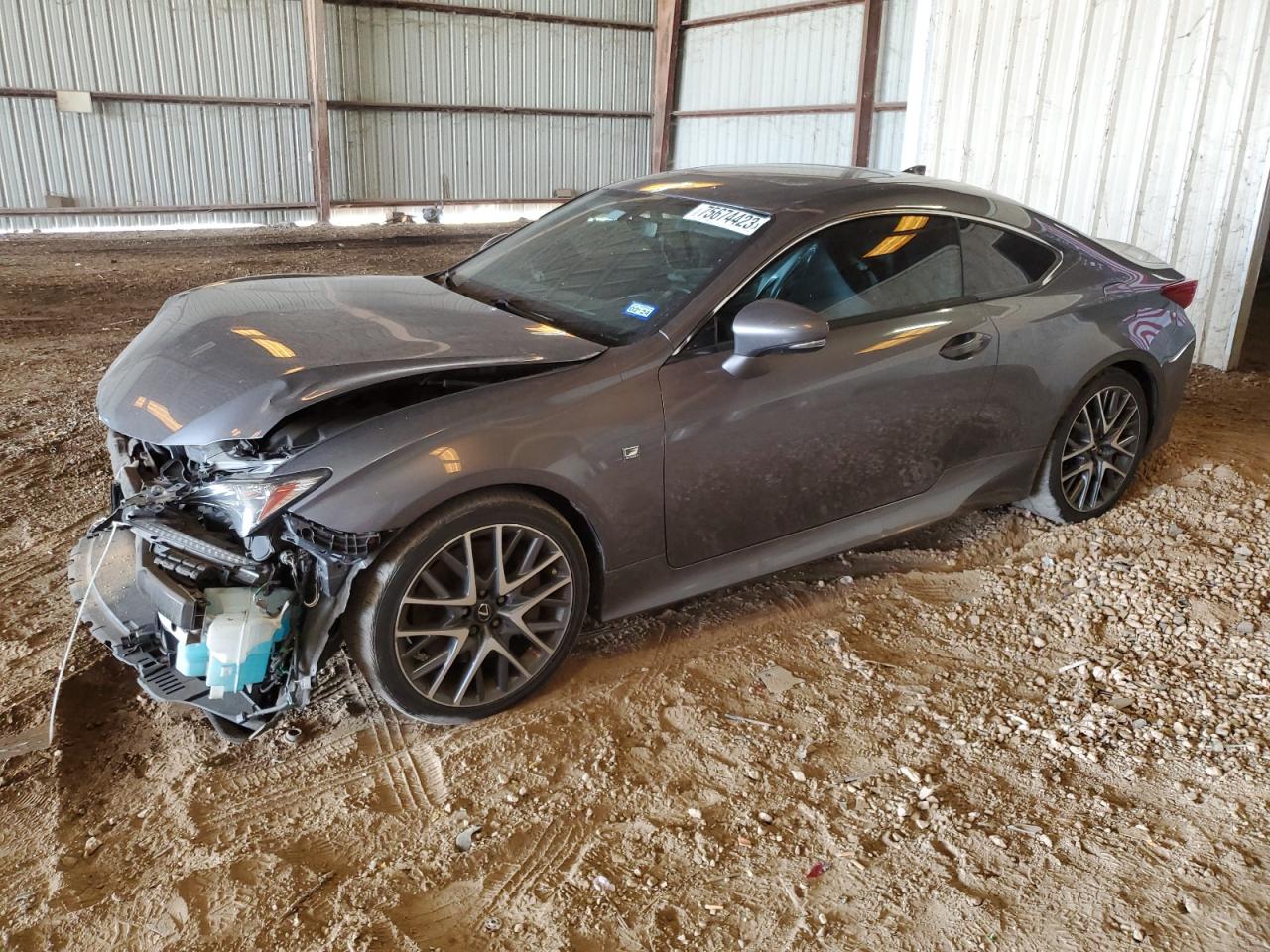 JTHHA5BC1H5006083 LEXUS RC 200T 2017