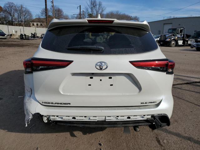 VIN 5TDGZRBH1MS132179 2021 Toyota Highlander, Xle no.6