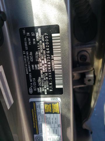 5XXGN4A75FG420007 2015 Kia Optima Ex