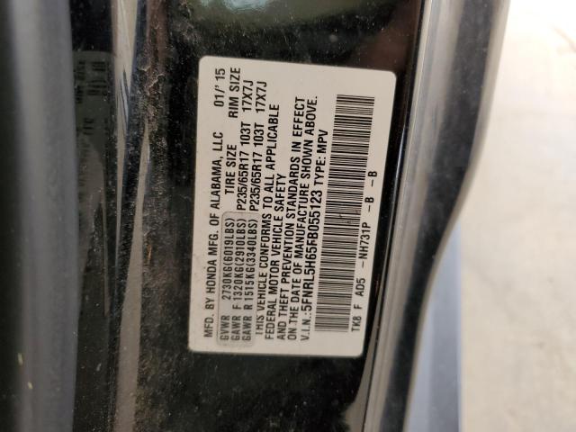 5FNRL5H65FB055123 | 2015 HONDA ODYSSEY EX