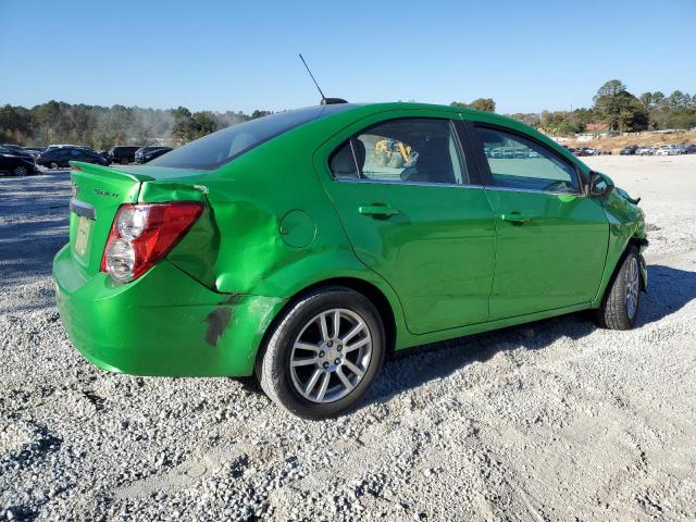  CHEVROLET SONIC 2015 Зелений