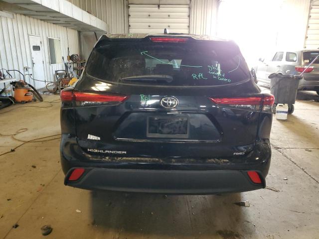 VIN 5TDCZRBH9LS506518 2020 Toyota Highlander, L no.6