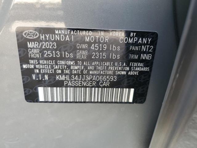 KMHL34JJ3PA066593 | 2023 Hyundai sonata hybrid