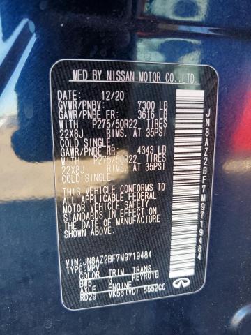 2021 INFINITI QX80 SENSO JN8AZ2BF7M9719484