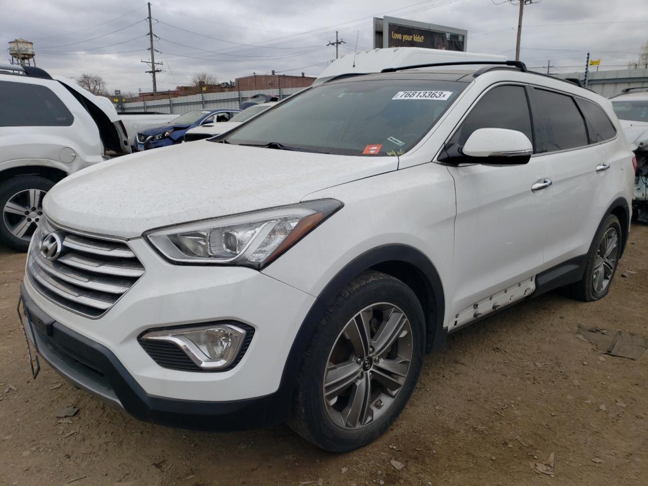 2013 Hyundai Santa Fe Limited vin: KM8SR4HF7DU003213