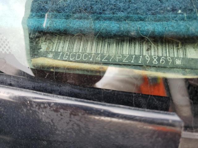 1993 Chevrolet Gmt-400 C1500 VIN: 1GCDC14Z7PZ119869 Lot: 44038874