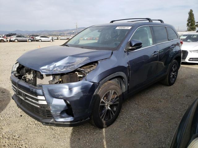 VIN 5TDZZRFH5KS366650 2019 Toyota Highlander, LE no.1