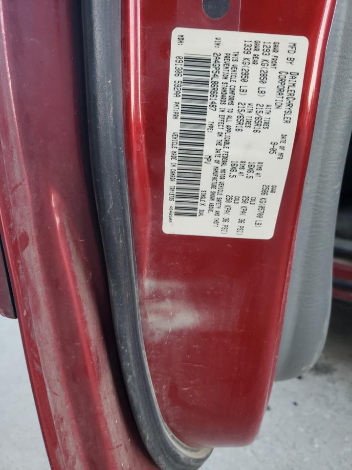 2A4GP54L86R661487 2006 Chrysler Town & Country Touring