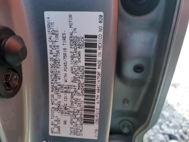 2015 TOYOTA TACOMA DOU - 3TMLU4EN6FM189773