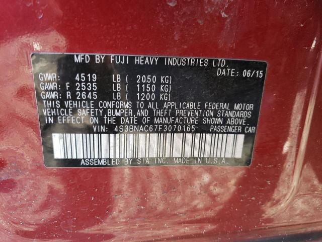 4S3BNAC67F3070165 Subaru Legacy 2.5i Premium