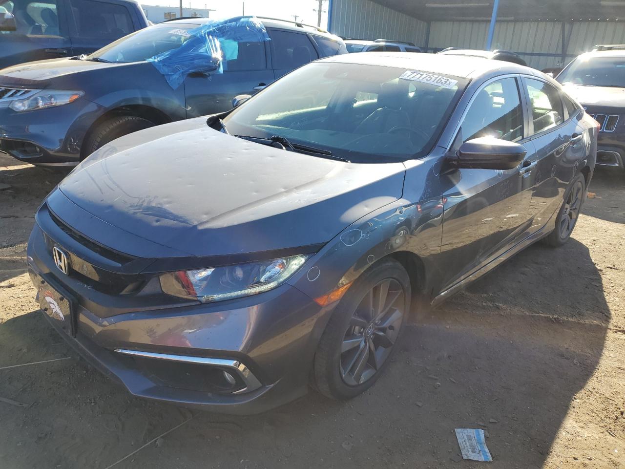 2019 Honda Civic Ex vin: JHMFC1F30KX005460