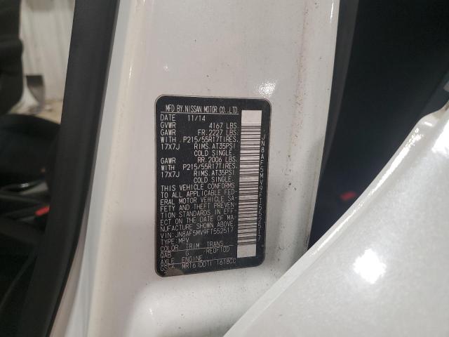 JN8AF5MV9FT552517 Nissan JUKE S