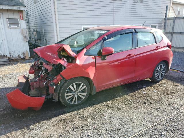 Lot #2485177942 2015 HONDA FIT EX salvage car