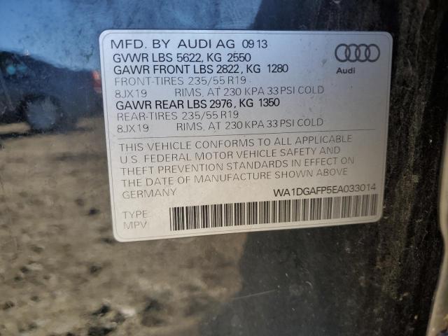 VIN WA1DGAFP5EA033014 2014 Audi Q5, Premium Plus no.13