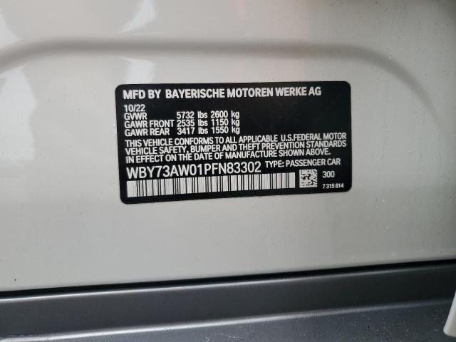2023 BMW I4 EDRIVE4 WBY73AW01PFN83302