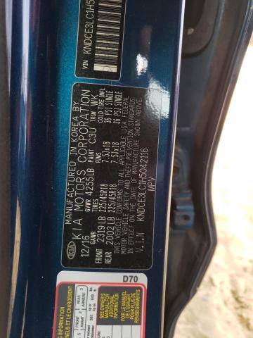 2017 KIA NIRO EX TO - KNDCE3LC1H5042116