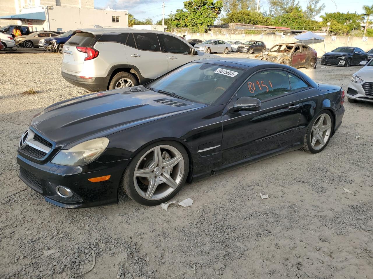 WDBSK71FX9F151970 2009 Mercedes-Benz Sl 550