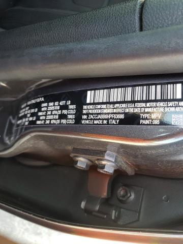ZACCJABB6HPF63686 Jeep Renegade Latitude
