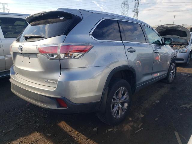 VIN 5TDJKRFH5ES010687 2014 Toyota Highlander, Xle no.3