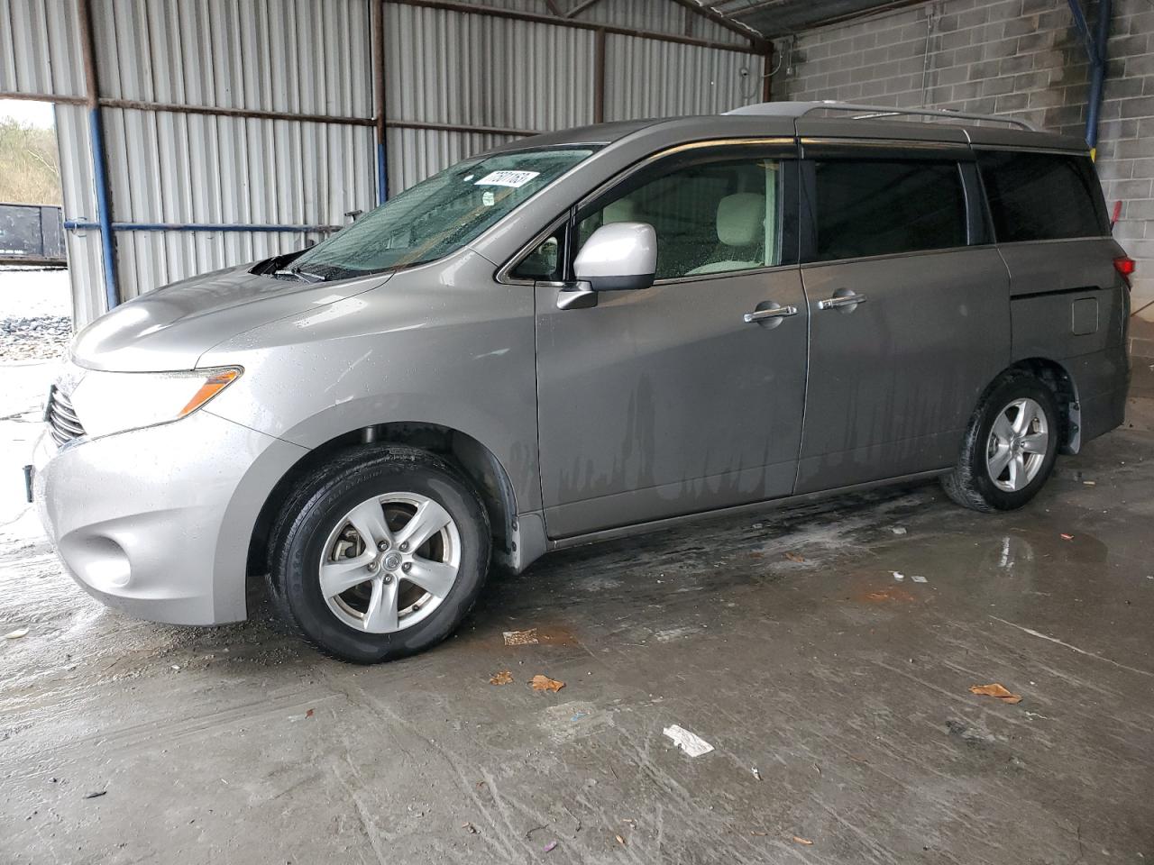 2012 Nissan Quest S vin: JN8AE2KP7C9039510