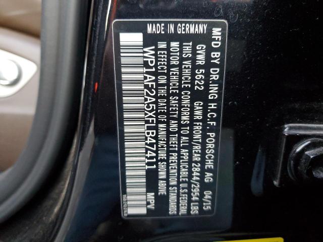 2015 PORSCHE MACAN TURB - WP1AF2A5XFLB47411