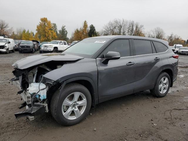 VIN 5TDCZRBH7NS559852 2022 Toyota Highlander, L no.1