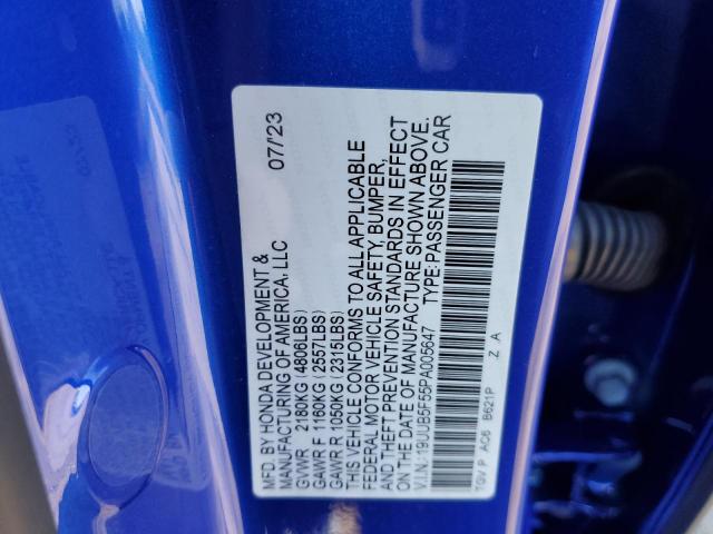 2023 ACURA TLX TECH A - 19UUB5F55PA005647