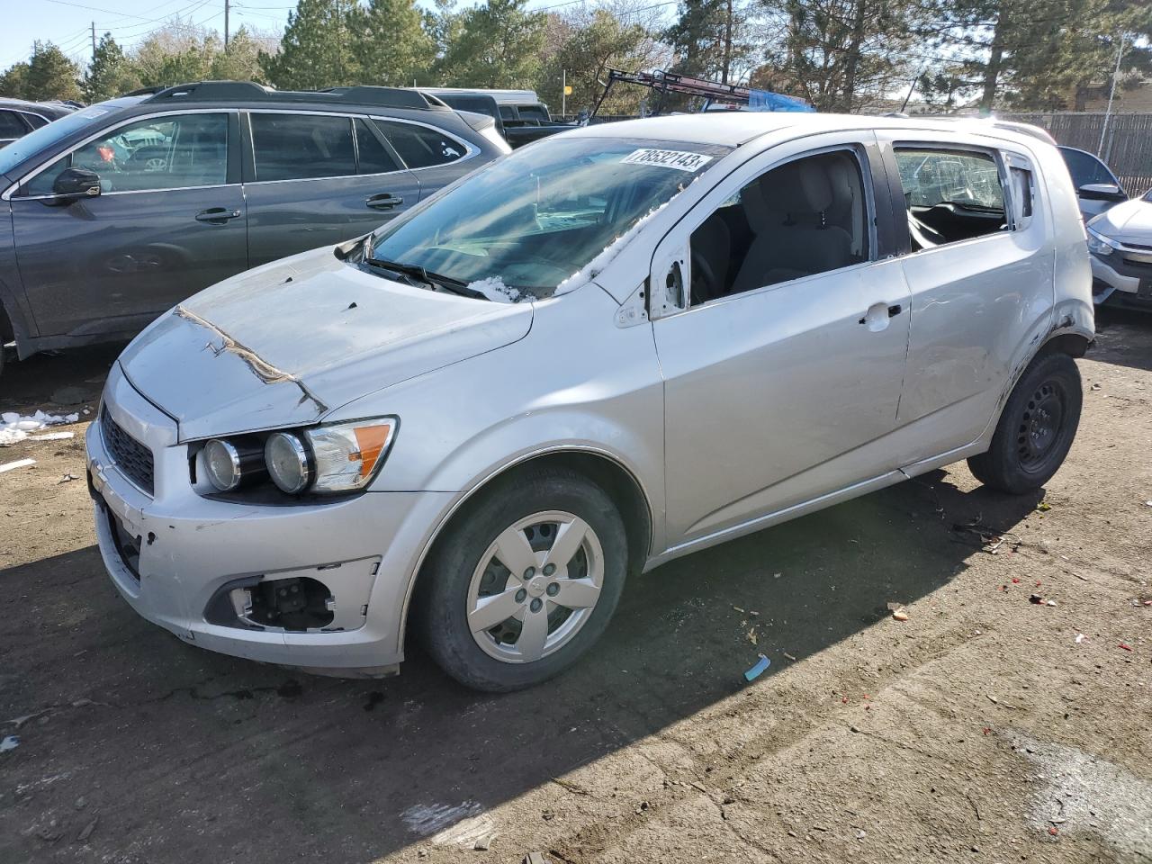 2015 Chevrolet Sonic Ls vin: 1G1JA6SHXF4178354