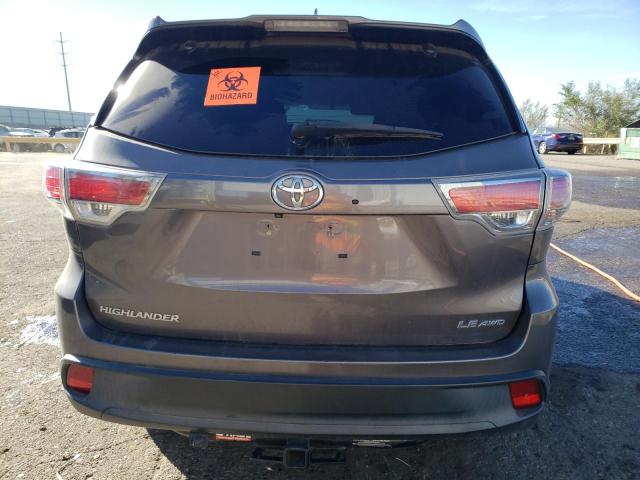 VIN 5TDBKRFH5FS138403 2015 Toyota Highlander, LE no.6