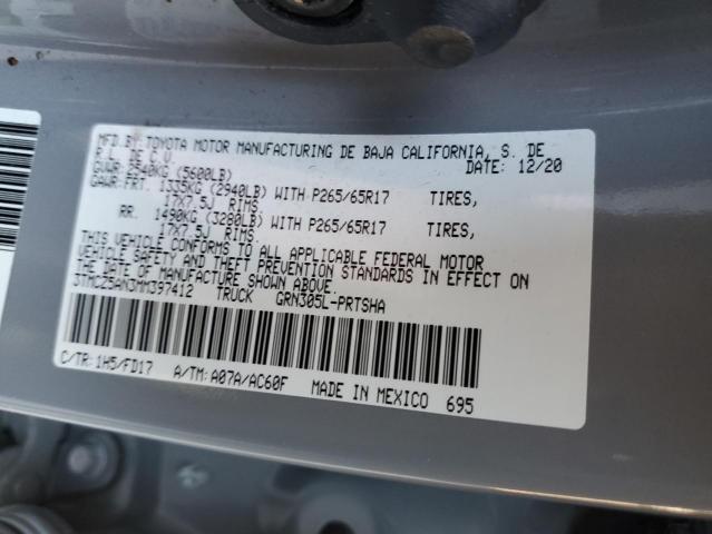 2021 TOYOTA TACOMA DOU - 3TMCZ5AN3MM397412