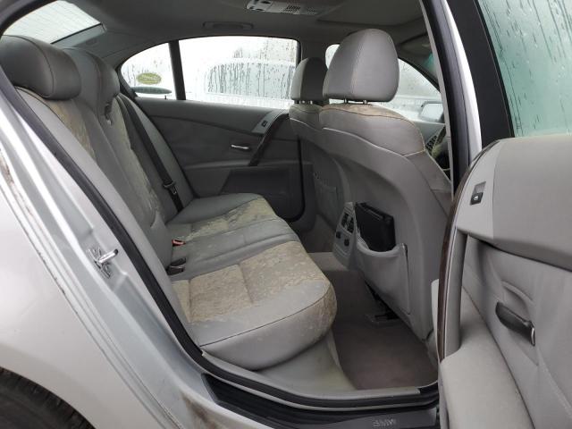 WBANA53514B173671 Auction: COPART Lot: 72199183 Location: WA - NORTH SEATTLE WBANA53514B173671 BMW 5 SERIES 2004 SILVER Photo 10