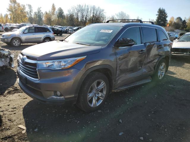 2016 Toyota Highlander Hybrid Limited