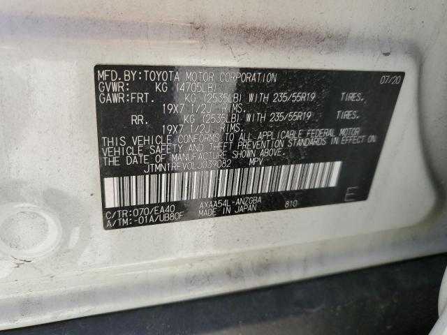 JTMN1RFV0LJ039082 | 2020 TOYOTA RAV4 LIMIT