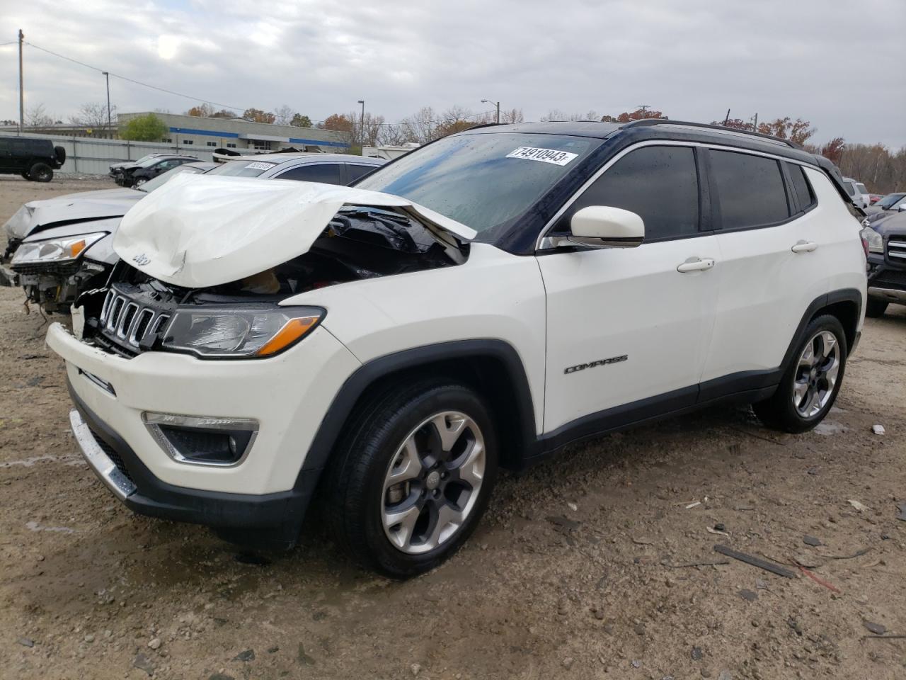 2019 Jeep Compass Limited vin: 3C4NJCCB5KT769326