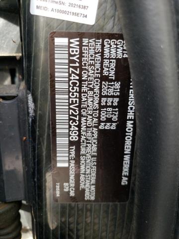 WBY1Z4C55EV273498 BMW I3 REX