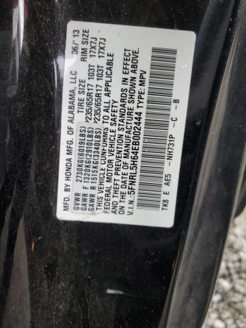 5FNRL5H64EB002444 | 2014 HONDA ODYSSEY EX