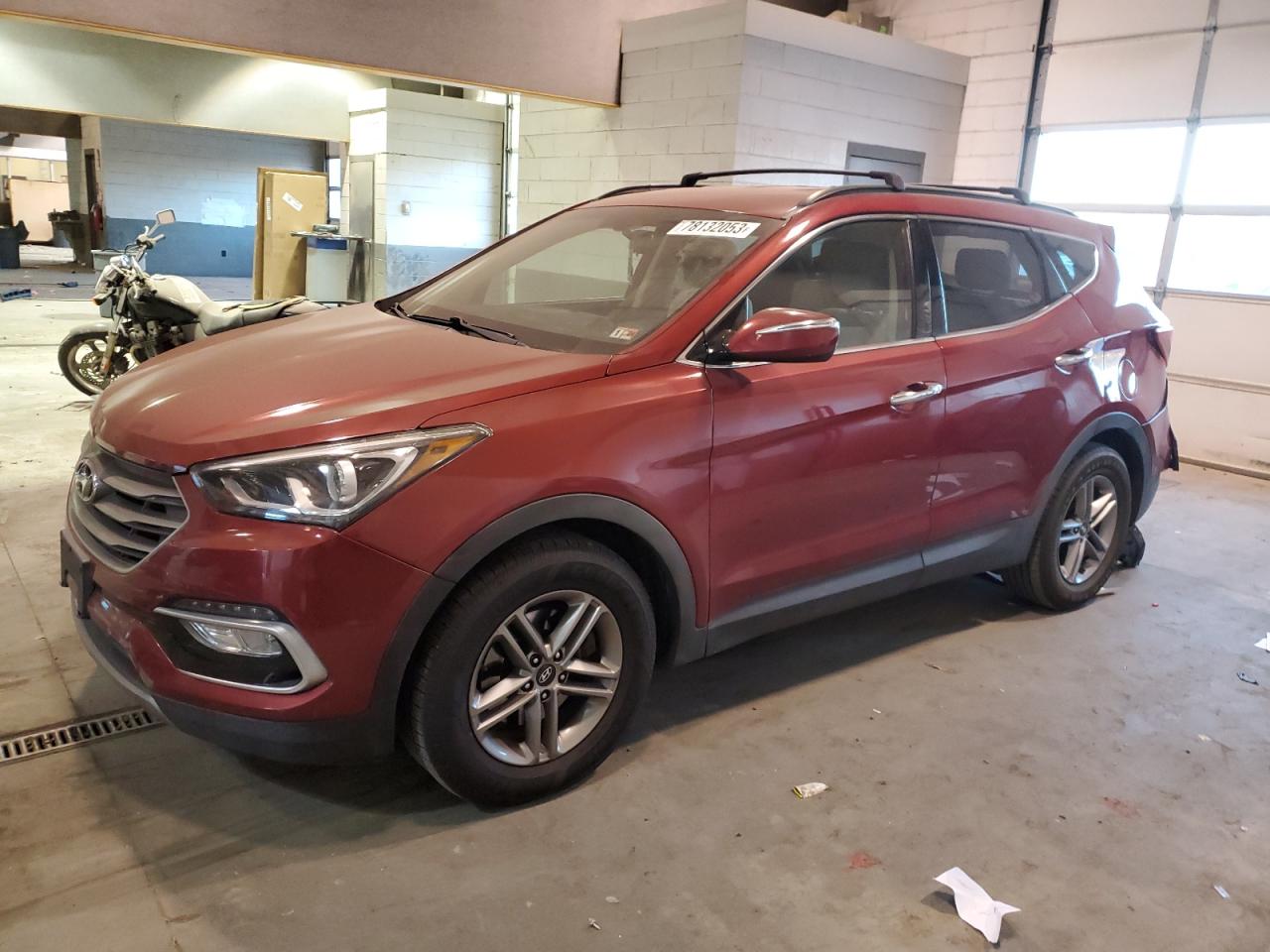 2018 HYUNDAI SANTA FE S 2.4L  4(VIN: 5XYZU3LB0JG504666