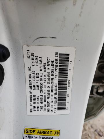 19UUA8F75EA008874 | 2014 ACURA TL ADVANCE