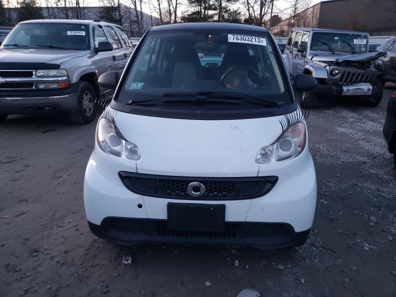 2013 Smart Fortwo Pure vin: WMEEJ3BA5DK616248