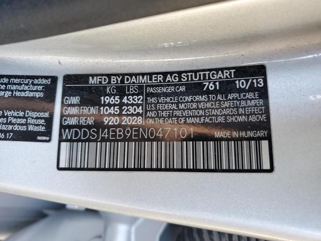 WDDSJ4EB9EN047101 Mercedes-Benz CLA 250